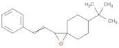 1-Oxaspiro[2.5]octane, 6-(1,1-dimethylethyl)-2-(2-phenylethenyl)-