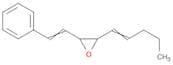 Oxirane, 2-(1-pentenyl)-3-(2-phenylethenyl)-