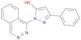 1H-Pyrazol-5-ol, 3-phenyl-1-(1-phthalazinyl)-
