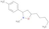 Isoxazolidine, 2-methyl-3-(4-methylphenyl)-5-pentyl-
