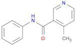 3-Pyridinecarboxamide, 4-methyl-N-phenyl-
