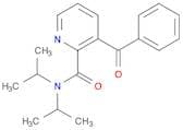 2-Pyridinecarboxamide, 3-benzoyl-N,N-bis(1-methylethyl)-
