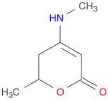 2H-Pyran-2-one, 5,6-dihydro-6-methyl-4-(methylamino)-