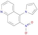Quinoline, 6-nitro-5-(1H-pyrrol-1-yl)-