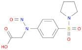 Glycine, N-nitroso-N-[4-(1-pyrrolidinylsulfonyl)phenyl]-