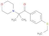 1-Propanone, 1-[4-(ethylthio)phenyl]-2-methyl-2-(4-morpholinyl)-