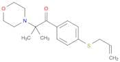 1-Propanone, 2-methyl-2-(4-morpholinyl)-1-[4-(2-propenylthio)phenyl]-
