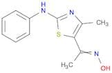 5-[(1Z)-1-(hydroxyimino)ethyl]-4-methyl-N-phenyl-1,3-thiazol-2-amine