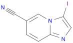 3-Iodoimidazo[1,2-a]pyridine-6-carbonitrile