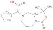 2-(4-(tert-Butoxycarbonyl)-1,4-diazepan-1-yl)-2-(thiophen-3-yl)acetic acid