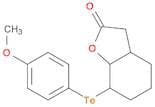 2(3H)-Benzofuranone, hexahydro-7-[(4-methoxyphenyl)telluro]-