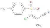 2-Propenenitrile, 3-chloro-2-methyl-3-[(4-methylphenyl)sulfonyl]-, (E)-