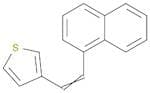 Thiophene, 3-[2-(1-naphthalenyl)ethenyl]-
