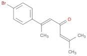 2,5-Heptadien-4-one, 2-(4-bromophenyl)-6-methyl-, (E)-