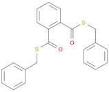 1,2-Benzenedicarbothioic acid, S,S-bis(phenylmethyl) ester