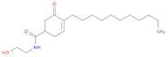 3-Cyclohexene-1-carboxamide, N-(2-hydroxyethyl)-5-oxo-4-undecyl-