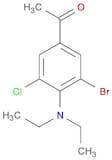 Ethanone, 1-[3-bromo-5-chloro-4-(diethylamino)phenyl]-