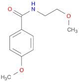Benzamide, 4-methoxy-N-(2-methoxyethyl)-