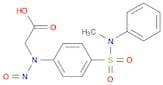 Glycine, N-[4-[(methylphenylamino)sulfonyl]phenyl]-N-nitroso-