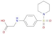 Glycine, N-[4-(1-piperidinylsulfonyl)phenyl]-