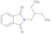 1H-Isoindole-1,3(2H)-dione, 2-[(1-ethylpropyl)thio]-