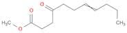 7-Undecenoic acid, 4-oxo-, methyl ester