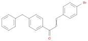 2-Propen-1-one, 3-(4-bromophenyl)-1-[4-(phenylmethyl)phenyl]-