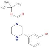 tert-butyl 3-(3-bromophenyl)piperazine-1-carboxylate
