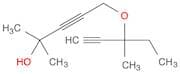 3-Pentyn-2-ol, 5-[(1-ethyl-1-methyl-2-propynyl)oxy]-2-methyl-