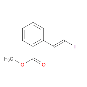 Benzoic acid, 2-[(1E)-2-iodoethenyl]-, methyl ester