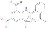 1-Naphthalenamine, 4-bromo-N-[2,4-dinitro-6-(trifluoromethyl)phenyl]-