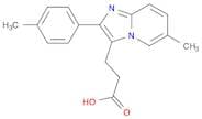 Imidazo[1,2-a]pyridine-3-propanoicacid, 6-methyl-2-(4-methylphenyl)-