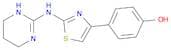 Phenol, 4-[2-[(1,4,5,6-tetrahydro-2-pyrimidinyl)amino]-4-thiazolyl]-