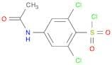 Benzenesulfonyl chloride, 4-(acetylamino)-2,6-dichloro-