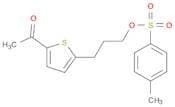 Ethanone, 1-[5-[3-[[(4-methylphenyl)sulfonyl]oxy]propyl]-2-thienyl]-