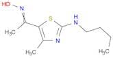 Ethanone, 1-[2-(butylamino)-4-methyl-5-thiazolyl]-, oxime