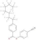 Benzoic acid, 4-(pentadecafluoroheptyl)-, 4-cyanophenyl ester
