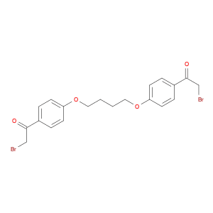 Ethanone, 1,1'-[1,4-butanediylbis(oxy-4,1-phenylene)]bis[2-bromo-