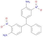 Benzenamine, 4,4'-(phenylmethylene)bis[2-nitro-