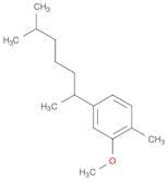Benzene, 4-(1,5-dimethylhexyl)-2-methoxy-1-methyl-