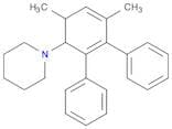 Piperidine, 1-(4,6-dimethyl-2,3-diphenyl-2,4-cyclohexadien-1-yl)-