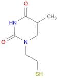 2,4(1H,3H)-Pyrimidinedione, 1-(2-mercaptoethyl)-5-methyl-