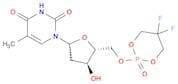 Thymidine, 5'-O-(5,5-difluoro-2-oxido-1,3,2-dioxaphosphorinan-2-yl)-