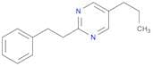 Pyrimidine, 2-(2-phenylethyl)-5-propyl-