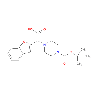 1-Piperazineaceticacid, a-2-benzofuranyl-4-[(1,1-dimethylethoxy)carbonyl]-