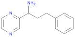 3-Phenyl-1-(pyrazin-2-yl)propan-1-amine