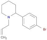 Piperidine,2-(4-bromophenyl)-1-(2-propen-1-yl)-