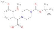 1-Piperazineaceticacid, a-(2,3-dimethoxyphenyl)-4-[(1,1-dimethylethoxy)carbonyl]-