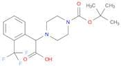 2-(4-Boc-piperazino)-2-[2-(trifluoromethyl)phenyl]acetic acid