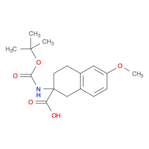 2-[[(1,1-Dimethylethoxy)carbonyl]amino]-1,2,3,4-tetrahydro-6-methoxy-2-naphthalenecarboxylic acid